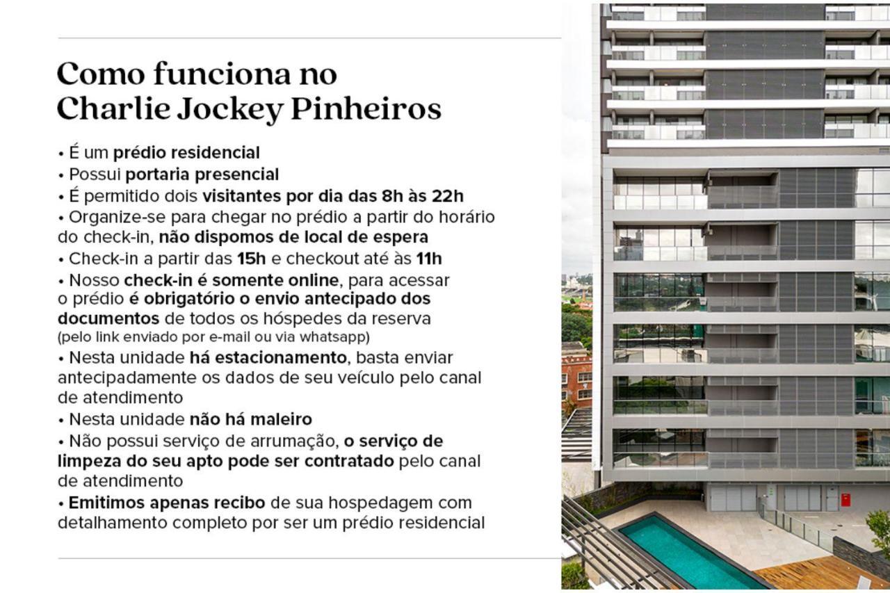 Charlie Jockey Pinheiros Apartment São Paulo Luaran gambar